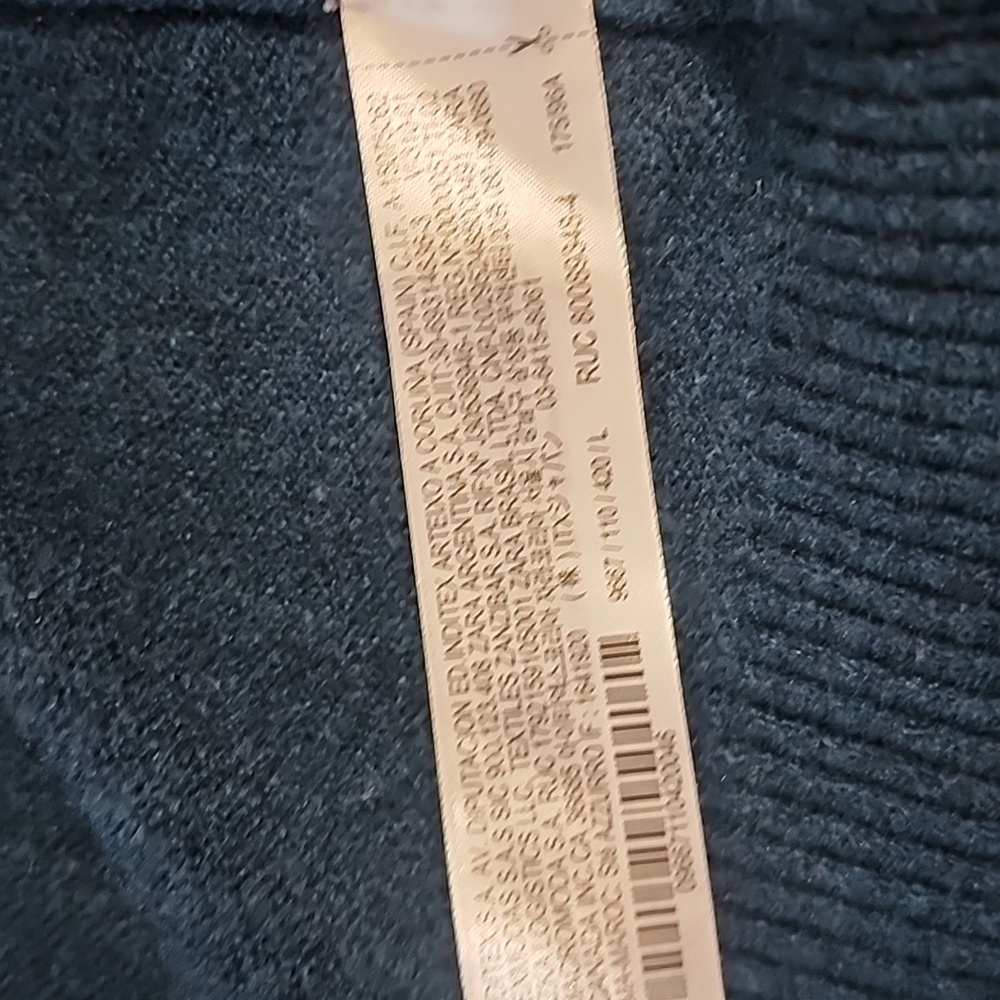 Zara Basic Chunky V-Neck Button Down Cardigan, Oc… - image 5